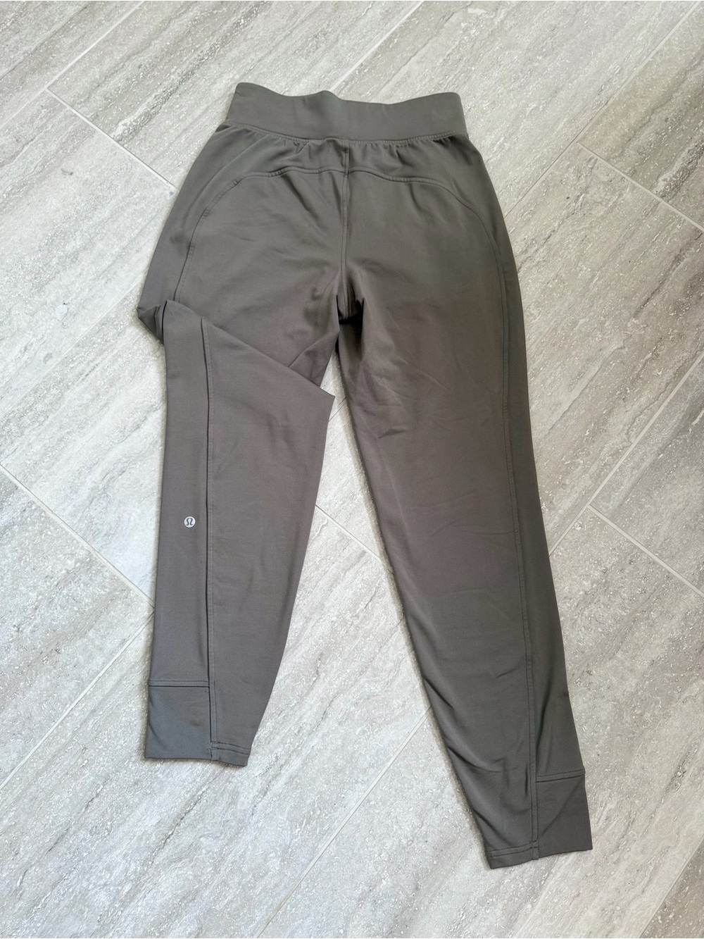 Lululemon It’s Rulu Run High Rise Fleece Jogger Asia Fit Gray Size 4 27”